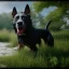 Placeholder: dog, , Unreal Engine 5, realistic, hyper detailed