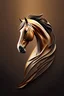 Placeholder: Special logo, in the shape of a horse, realistic
