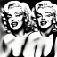 Placeholder: marilyn monroe a pencil poster