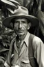 Placeholder: man 40 years mexico 1920 jungle