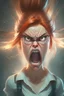 Placeholder: Angry Lux IT professional