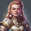 Placeholder: dnd, portrait of pearl dwarf