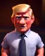 Placeholder: Realistic Waist up Portrait, Donald trump muppet, Wes Anderson style, photo studio, unreal engine 5, god lights, ray tracing, RTX, lumen lighting, ultra detail, volumetric lighting, 3d.