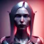 Placeholder: Silver hair Woman, samurai, cyberpunk, neon, highly detailed, art stations, concept art, smooth, unreal engine 5, god rays, ray tracing, RTX, nanite polygons, lumen lighting, ultra detail, volumetric lighting, 3d, finely drawn, high definition, high resolution, gradient background