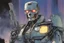 Placeholder: retro anime style, full color, dark serious 1980s anime terminator like robot, moebius artist, magic, watercolor,