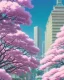 Placeholder: A beautiful ultradetailed anime illustration of a dreamy city boulevard with tall buildings during spring with sakuras by beeple, makoto shinkai, anime art, magical, sharpness, harmony, wallpaper, 4k, trending on artstation