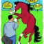 Placeholder: horse kick cartoon