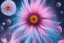 Placeholder:  blue and pink cosmos