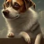 Placeholder: a sad dog watching its owners drive away on a highway, alone, lonely, 8k resolution, fine-detail, high-quality, digital art, illustration, detailed matte, brian froud, howard lyon, selina french, anna dittmann, annie stokes, lisa parker, greg rutowski,