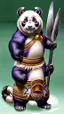 Placeholder: A viking panda