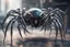 Placeholder: futuristic AI arachnid arachnoid spider cyborg full robot with high detail and very neat features