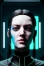 Placeholder: Cyberpunk portrait, pretty British woman:: symmetry photography, cyberpunk, blue long hair, face make-up, black line eye, light iris eye, :: kenzo fashion style, coat :: cinematic, Ultra realistic, dark scene, soft color, highly detailed, unreal engine 5, RTX, ultra detail, 3d, finely drawn, high definition.