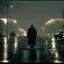 Placeholder: man standing in the middle of a road with cars, inspired by roger deakins, in roger deakins style, road to perdition stillframe, cinematography roger deakins, by roger deakins, roger deakins cinematography, 2 0 2 1 cinematic 4 k framegrab, zack snyder cinematography style, still from a music video, stunning moody cinematography