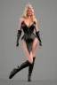 Placeholder: Claudia Schiffer as evil queen in leather gown, voluptuous, cleavage, stern, angry, emperious, cinematic, 8K, realistic, high definiton, unreal 5 engine, dramatic lightning, low key lightning