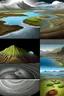Placeholder: earths cambrian periode lanscapes