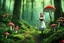 Placeholder: [psychedelic vision of the forest] she is the maid, she is a fairy, she eat too many of these mushrooms! she is now all dancing all the way to the village with her fiends the animals of the forest: We are laughing loud and loving nature and animals. This is a so great adventure for a maid: being the Lover of the forest!
