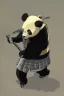 Placeholder: Panda in samurai armour