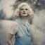 Placeholder: Jean harlow, blue, autochrome