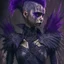 Placeholder: punk girl, renaissance and futurist art, intricately detailed, full body, darkpurple tones, 8k, macro photography,