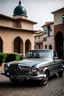 Placeholder: A special Background of Moroccan Mercedes 190 Grey in Rabat city