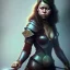 Placeholder: tatiana maslany, warrior witch female hero, fantasy, breasts