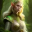 Placeholder: romantic fantasy spray painting, portrait of ultracute green eyed blonde robed elf poet sitting on huge marble throne, loosing torch in magical forest, foliage frame