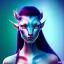 Placeholder: Wearing make up avatar pandora 8k