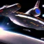 Placeholder: Star trek ship, 2 nacelles