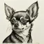 Placeholder: drawing of a chihuahua