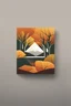 Placeholder: square logo , landscape with leaf fall