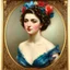 Placeholder: Autchrome portrait of French courtisane CLEO de merode