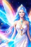 Placeholder: cosmic woman angels smile,admiral ufo high commander from the future, one fine whole face, crystalline skin, expressive blue eyes,rainbow, smiling lips, very nice smile, costume rainbow pleiadian, Beautiful tall woman pleiadian Galactic commander, ship, perfect datailed golden galactic suit, high rank, long blond hair, hand whit five perfect detailed finger, amazing big blue eyes, smilling mouth, high drfinition lips, cosmic happiness, bright colors rainbow, blue, pink, gold, jewels, realist,8k