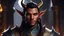 Placeholder: dnd character art of a tiefling cleric. high resolution cgi, small horns and ears, unreal engine 6, high detail, cinematic.