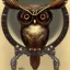Placeholder: Biomechanical steampunk Owl