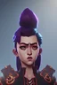 Placeholder: A portrait of Vi from Arcane