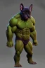 Placeholder: alien french bulldog musculature hulk body HD strong french bulldog hulk marvels Warcraft