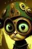 Placeholder: small psychonauts big eyes being a bandit brutal chief