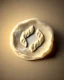 Placeholder: a thin and round flour pastry. gyoza wrapper. Realistic photo. HD. Glowing. 3d style.