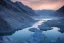 Placeholder: highly detailed glacial lake landscape, sunset, cinematic lighting, 4k, 8k, octane render, trending on 500px, pinterest, extremely detailed, ambient lighting, single frame