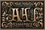 Placeholder: new hand painted blackletter font sample of the alphabet