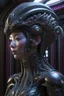 Placeholder: licorice alien , 3d 4k octane render, lifelike, photorealistic, artstation, illustration, smooth, sharp focus, ornate, intricate, complex, highly detailed, digital painting, smooth, art by tom bagshaw, akihiko yosh