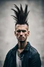 Placeholder: Man with a mohican