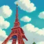 Placeholder: anime tokyo tower