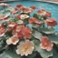 Placeholder: begonias in a swimming pool, kodachrome, sunny day
