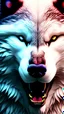 Placeholder: White fur, Werewolf, Red eyes, character, full body portrait, expert, insanely detailed, 4k resolution, cinematic smooth, intricate detail, fluffy, award wining portrait, anthropomorphic