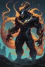 Placeholder: Venom beast in solo leveling shadow artstyle, 🐅+🐢.them, neon effect, full body, apocalypse, intricate details, highly detailed, high details, detailed portrait, masterpiece,ultra detailed, ultra quality