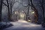 Placeholder: FOREST LANTERN WINTER PATH FALL