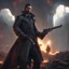 Placeholder: A modern mage in a zombie apocalypse, a masterpiece, 8k resolution, dark fantasy concept art, by Greg Rutkowski, dynamic lighting, hyperdetailed, intricately detailed, Splash screen art, trending on Artstation, deep color, Unreal Engine, volumetric lighting, Alphonse Mucha, Jordan Grimmer,