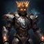 Placeholder: A battle suit made of galaxies and stars with a glove that has seven endless stones Battle armor from the extract of galaxies Battle armor from the extract of galaxies with a fiery sword ,God-like man with ,infinite power who owns the galaxies and wears a beautiful crown,The Lord of the Galaxies with an unending force in absolute power