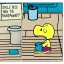 Placeholder: Charlie Brown on thé toilet